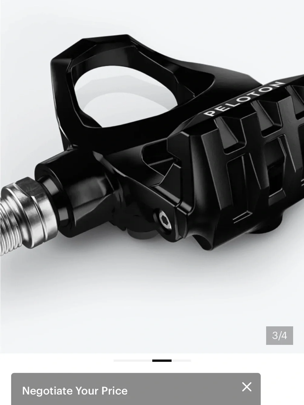 Peloton delta pedals, NWT never used original peloton bike pedals